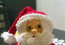 Дед Мороз – крючком, схема вязания с фото Прикольный дед мороз крючком схема и описание